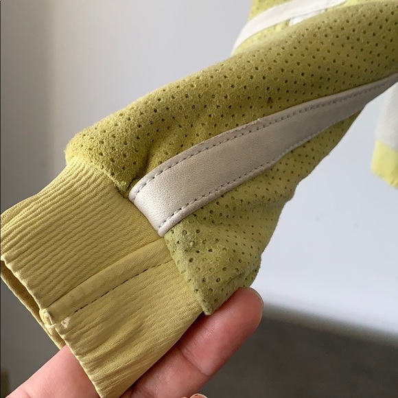 Maison Scotch Bomber Perforated Leather Jacket - Picture 8 of 8